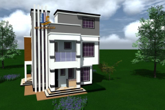 4 bedroom masionette house designs in Kenya