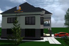 3 bedroom maisonette house plans in kenya