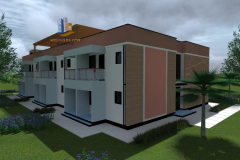 4 bedroom maisonette flat roof house designs in kenya