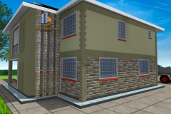 4 bedroom maisonette designs in kenya
