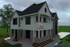 4 bedroom manson house plans in kenya