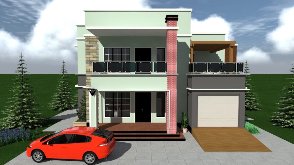 4br Maisonette plans in Kenya