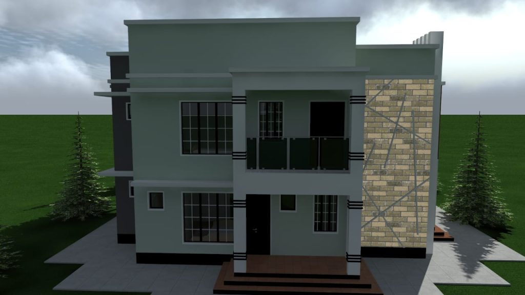 3br Maisonette plans in Kenya