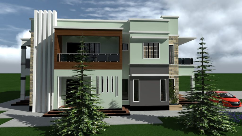 5br Maisonette plans in Kenya