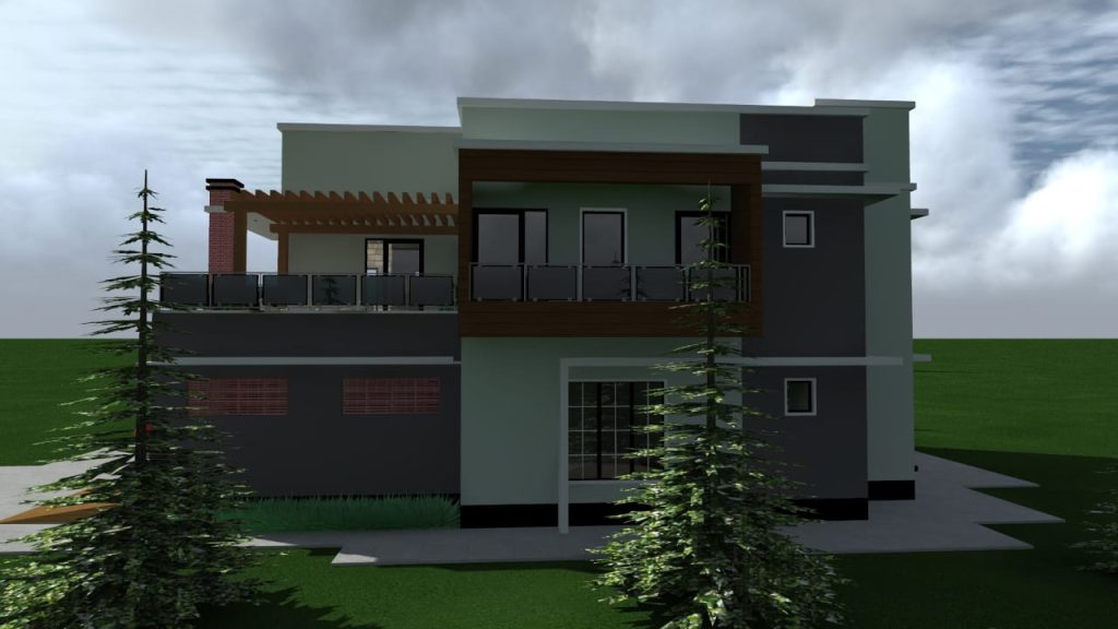 6br Maisonette plans in Kenya