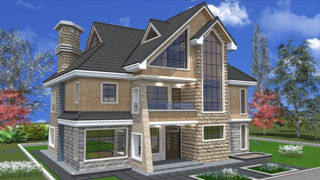 Cost of Building a 4 Bedroom Maisonette in Kenya