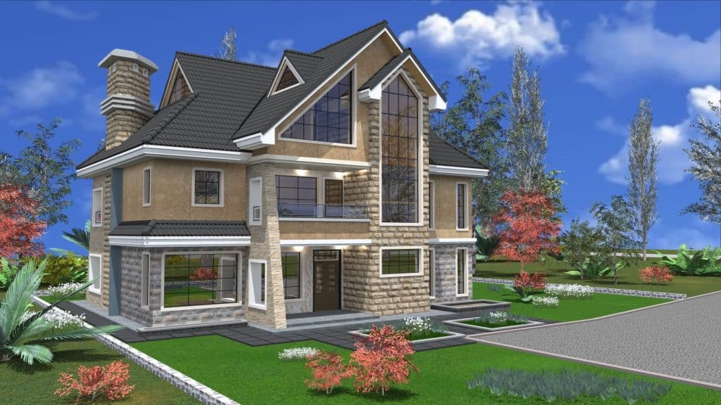 Cost of Building a 5 Bedroom Maisonette in Kenya