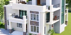 4br maisonette designs in kenya