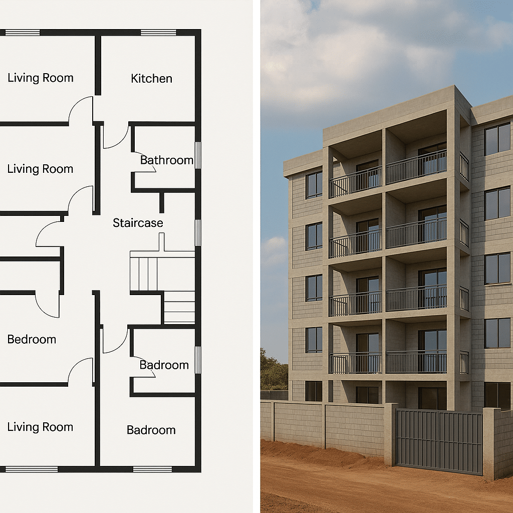 1 Bedroom Apartment Floor Plans