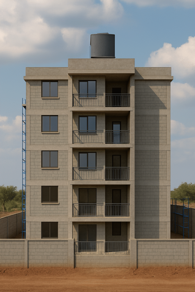 1 Bedroom Apartment Floor Plans in Kenya