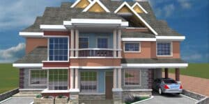 4 Bedroom Maisonette Designs in Kenya